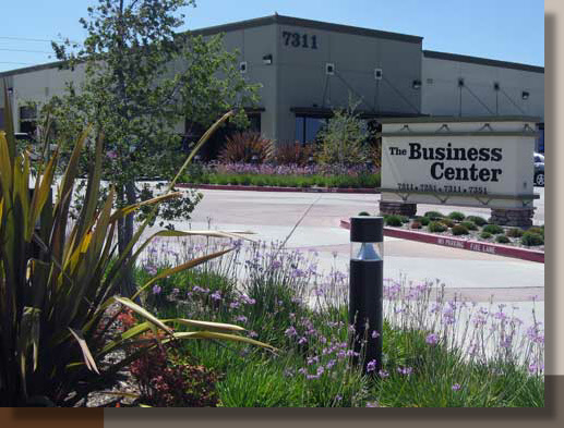 Landscaping at the Business Center in Roseville, CA