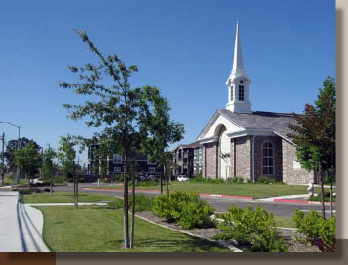 Church Landscaping in Elk Grove, California